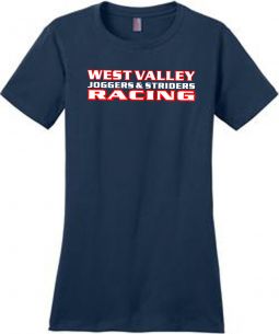 Women's Perfect Weight Soft Combed Ring Spun Cotton Tee, Navy